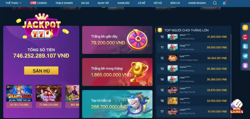 Các game bài 3D như Poker, Tiến Lên tại 789pp